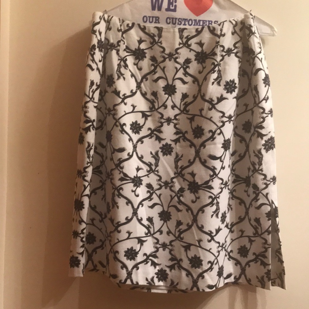 Talbots cotton blend skirt.